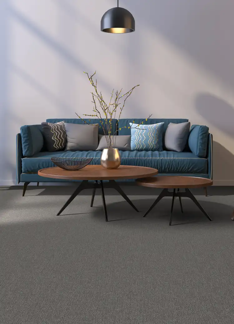 kids playing on newly installed Carpet One vinyl flooring in playroom